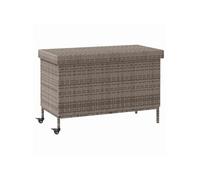 Salon de jardin resine tressee gris