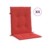 Salon de jardin rouge 4 pieces