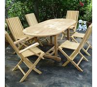 Salon de jardin teck maldives, 6 places