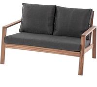 Salon de jardin TIWI Acacia Carbone 4 places - certifié FSC®, Polyester Hespéride