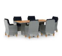 vidaXL Mobilier à Dîner 7 pcs avec Coussins Table et Chaises de Patio Ensemble de Salle à Manger d'Extérieur Salon de Jardin Résine Tressée Gris Clair Gris https://www.fnac.com/mp45155612/vidaXL-Mobilier-a-diner-7-pcs-avec-coussins-Resine-tressee-Gris-clair/w-4?oref=5237a504-27d7-17c3-22f8-aa0e4be0d13e