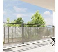 vidaXL Bâche transparente 1x12 m avec œillets – polyéthylène résistante