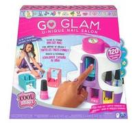 Cool Maker - GO GLAM U-NIQUE NAIL SALON - Machine à Manucure et Pédicure 250 ongles 120 Motifs 3 Vernis 1 Sèche-ongles et Rangement - Fun et Facile - Kit de loisirs créatifs - Jouet Enfant 8 Ans et +