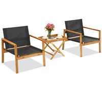 Salon de terrasse en bois pour 2 personnes Gaia Garden Point