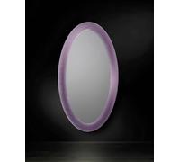 Salon Entrée Miroir sur pied avec cadre Violet Nouveau matériel Verre avec velours