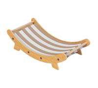 Salon griffoir pour chat - Avec espace de repos pour l'intérieur - Lit robuste pour chat comme sol - Balcon d'angle