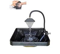 Salon Head Spa with Water Pump, Circulation D'Eau 360° Réglable, Équipement De Thérapie Mobile Pour Salon Et Maison