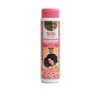 Salon Line Conditioner S.O.S Cachos Extrato de Mel Nutritivo 300 Ml ( Honey and Coconut Oil 10.1 OZ - Moisturizing - Nutrition - Shine and Softness Curl Girl Method