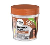 Salon Line Sos Cachos Gelatina Óleo de Coco 400g