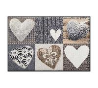 Salon Lion Mat Washable Alps Happiness Heart 50 X 75 Cm Sld0122-050 X 075 by Salonloewe