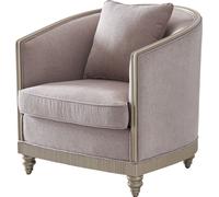 Salon Luxe Fauteuil Hôtel Coussin Moderne Une Place Designer Gris Relx Nouveau