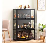 Salon Meuble Vitrine,Vitrine en Acrylique Debout,Armoire de Collection,Peut être Utilisé pour le Rangement des Ustensiles de Cuisine et des Livres,Ainsi Que pour l'exposition de Poupées 70×32×106cm