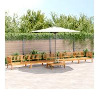 Salon palette de jardin 6 pcs bois d'acacia massif vidaXL