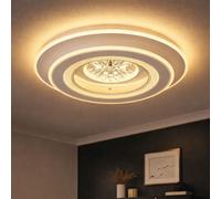 Salon Plafonnier Kristallleuchte Minuteur LED Variateur Tdc Télécommande