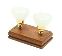 Salon Plafonnier Lampe De Lampe Poupées Maison Miniature Semblable À des Accessoires La Scène