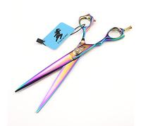 Salon Professionnel des Ciseaux À Couper Les Cheveux Gauchers, Version Améliorée De La Poignée, Cisailles De Coiffure De Haute Qualité pour L'acier Inoxydable Japonais Gauche, 7.5Inch