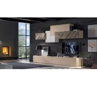 Salon Set complet Lowboard RTV Armoire Mur Garniture de luxe Nouveau JVmoebel
