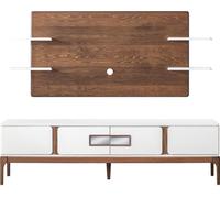 Salon Set Mur d'habitation 2pcs Exclusif sideboard et panneau mural TV nouveau