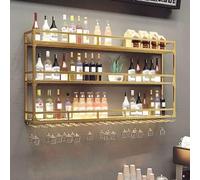 Salon Suspendu à vin Suspendu, Porte-vin en Mur Commercial, Porte-vin à vin, Porte-vin Industrielle pour Les Bouteilles de vin, Porte-vin Moderne, Grand Rangement, adapté à diverses scènes. (Allez