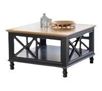 Salon Table Basse en Bois Massif Table Basse Carré Simple Salon Table Basse Table Basse Moderne Convient pour Bureau Table à Thé (90 * 48 cm)