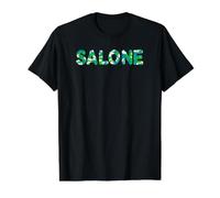 Salone Drapeau Sierra Leone Camo Unity Freedom Justice T-Shirt Graphique avec Valeur, Homme, Noir, M