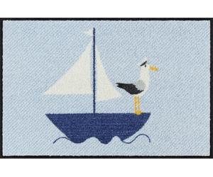 Salonloewe Captain Jonas Paillasson lavable et antidérapant, 50 x 75 cm, 100 % PVC, pour l'intérieur et l'extérieur
