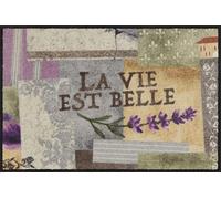 Salonloewe La vie est belle Paillasson lavable 50 x 75 cm
