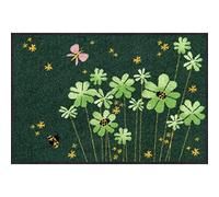 Salonloewe Lucky Time Paillasson d'entrée 50 x 75 cm avec motif pour l'intérieur et l'extérieur Lavable Avec beau design