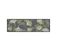 Salonloewe Paillasson 030 x 100 cm Gingko Allover Grey - Pour intérieur et extérieur