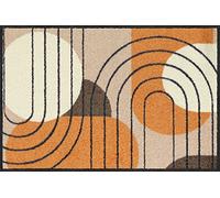 Salonloewe Paillasson Arches Statement Abricot - 050 x 075 cm - Tapis de propreté intérieur de porte d'entrée - Tapis de sol - Garde-boue - Lavable en extérieur