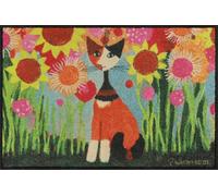 Salonloewe Paillasson et tapis d'entrée Rosina Wachtmeister Lili - Lavable - 50 x 75 cm - Anti-saleté et anti-saleté pour l'entrée et l'intérieur