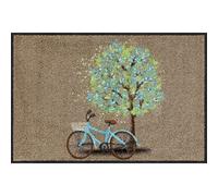 Salonloewe Paillasson Resting Tree - 50 x 75 cm - Avec motif - Lavable - Pour l'intérieur et l'extérieur