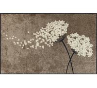 Salonloewe Wishfull Blossom Paillasson lavable Taupe 75 x 120 cm