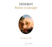 Salons III : Ruines et paysages Salons de 1767 - Denis Diderot - Hermann - broché - Essai