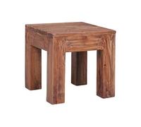 Salontafel 30x30x30 cm massief mahoniehout283919