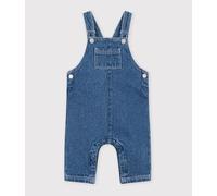 Salopette bébé en jean jambes longues Petit Bateau - bleu - Taille 18 mois 18M bleu
