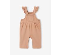 Salopette bébé fille en twill noix de pécan 4A(104CM)