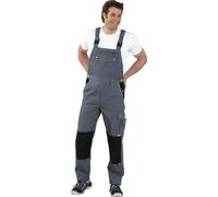 PLANAM Salopette Canvas 320 taille 56 gris/noir 65 % PES / 35 % CO PLANAM Quantité:1