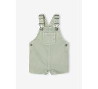 VERTBAUDET Salopette courte bébé garçon vert d'eau 12M(74CM)