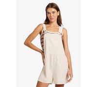 Salopette courte femme Roxy Easy Isle Beige L