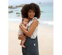 Salopette de maternité et d'allaitement maya anthracite S