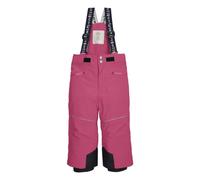 first instinct by killtec Enfant Pantalon de Ski/Fonctionnel avec Bretelles et Jupe Pare-Neige FISW 48 MNS Ski PNTS, dunkelrose, 86/92, 43392-000