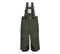 first instinct by killtec Enfant Pantalon de Ski/Fonctionnel avec Bretelles et Jupe Pare-Neige FISW 48 MNS Ski PNTS, Moos, 122/128, 43392-000