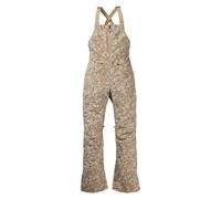 Salopette De Ski / Snow Burton Reserve Stretch Bib Snowfall Camo Femme Beige 2025 taille XS