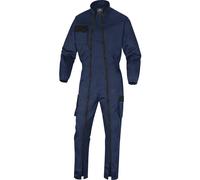 SALOPETTE DE TRAVAIL DELTA PLUS MACH2 EN POLYESTER / COTON - DOUBLE FERMETURE ÉCLAIR taille L - M2CZ3BM0 42/44 (L)