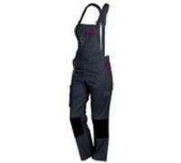 Fashion Sécurité Femme Pep's Salopette de Travail, Gris (Gris/Violet), XL EU