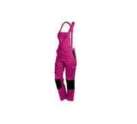 Fashion Sécurité Femme Pep's Salopette de Travail, Rose (Rose/Noir), Taille: XL (48/50) EU