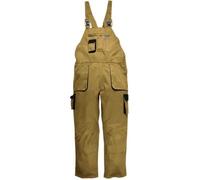 Portwest TX12 Salopette de Travail à Bretelles Contrastées Texo Homme Noir, XL