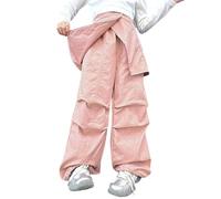 Salopette décontractée pour filles Printemps été et automne Nouveaux modèles pour enfants moyens et grands Personnalité détachable Pantalon large Tendance et ample Salopette décontractée Vêtements