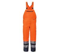 Salopette d'hiver haute visibilité orange/marine taille M